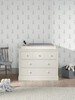 Oxford 3 Piece Cotbed Set with Dresser Changer & Wardrobe image number 5